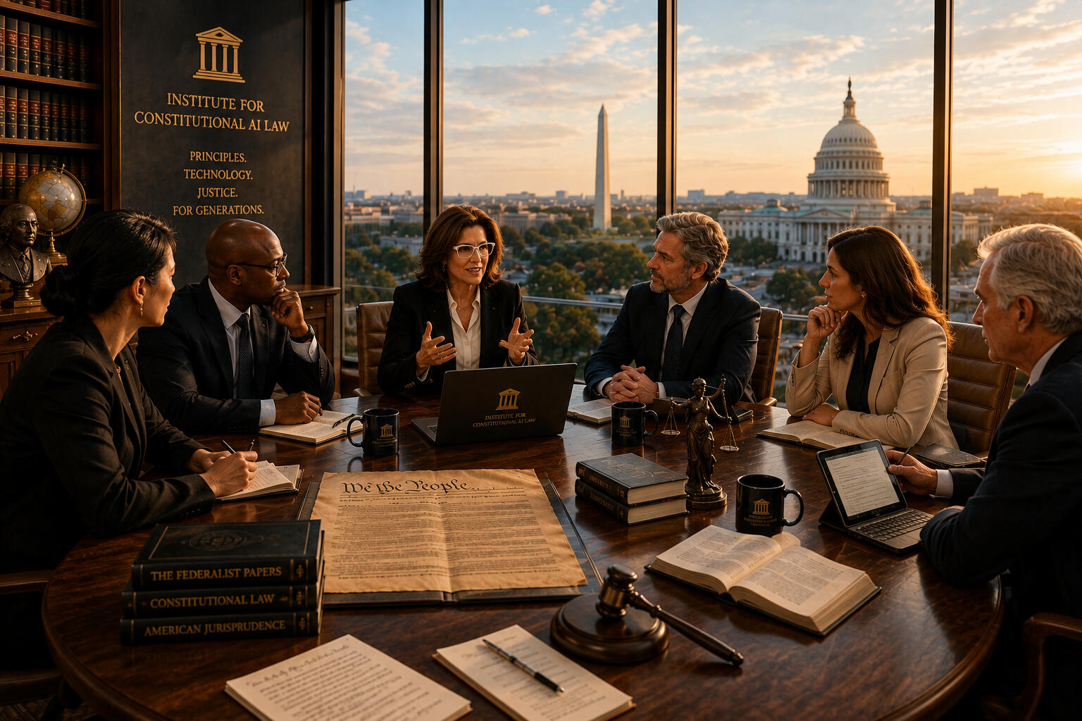 Institute for Constitutional AI Law Think tank for emerging technology